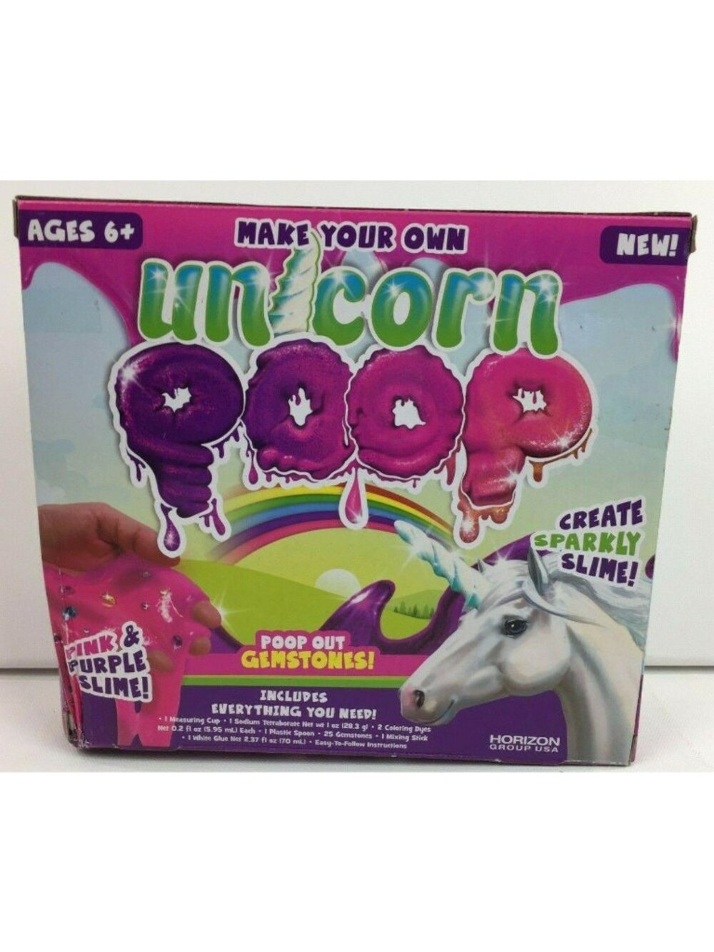 Make Your Own Unicorn Poop Corn Gag Prank Novelty Poo Turd Gift Kit Craft